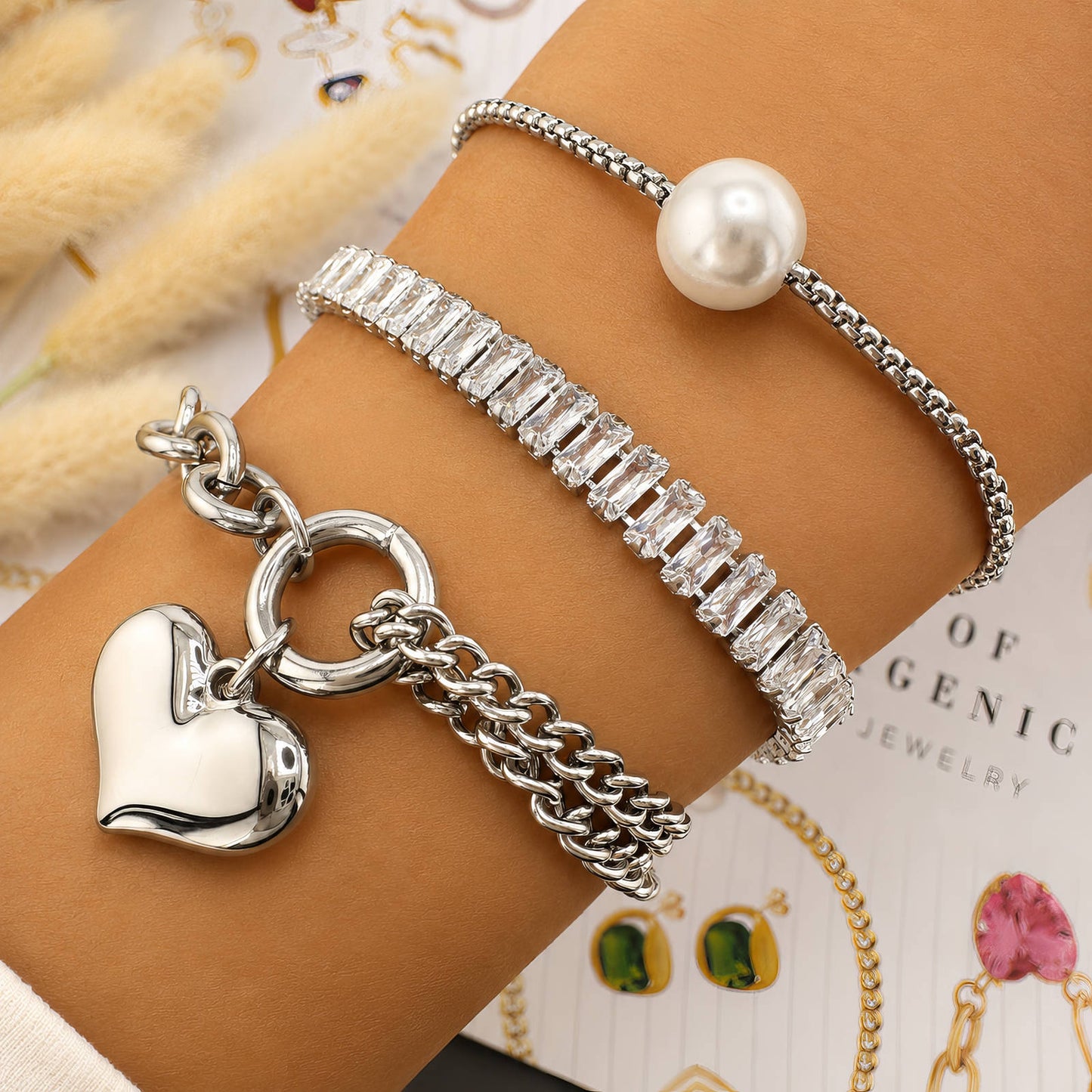 Bracelet, Stainless Steel