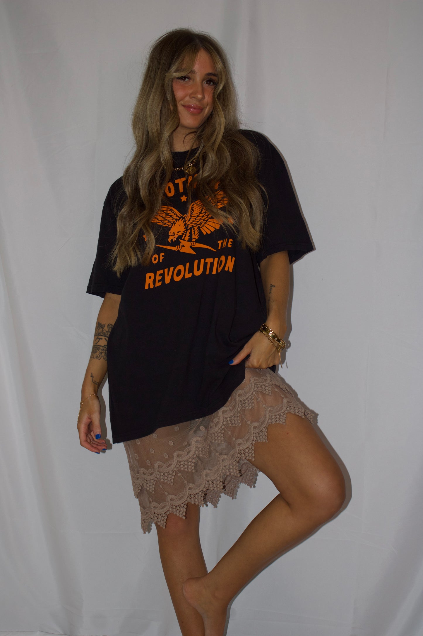 Mother of the revolution Feminist Tee - Black