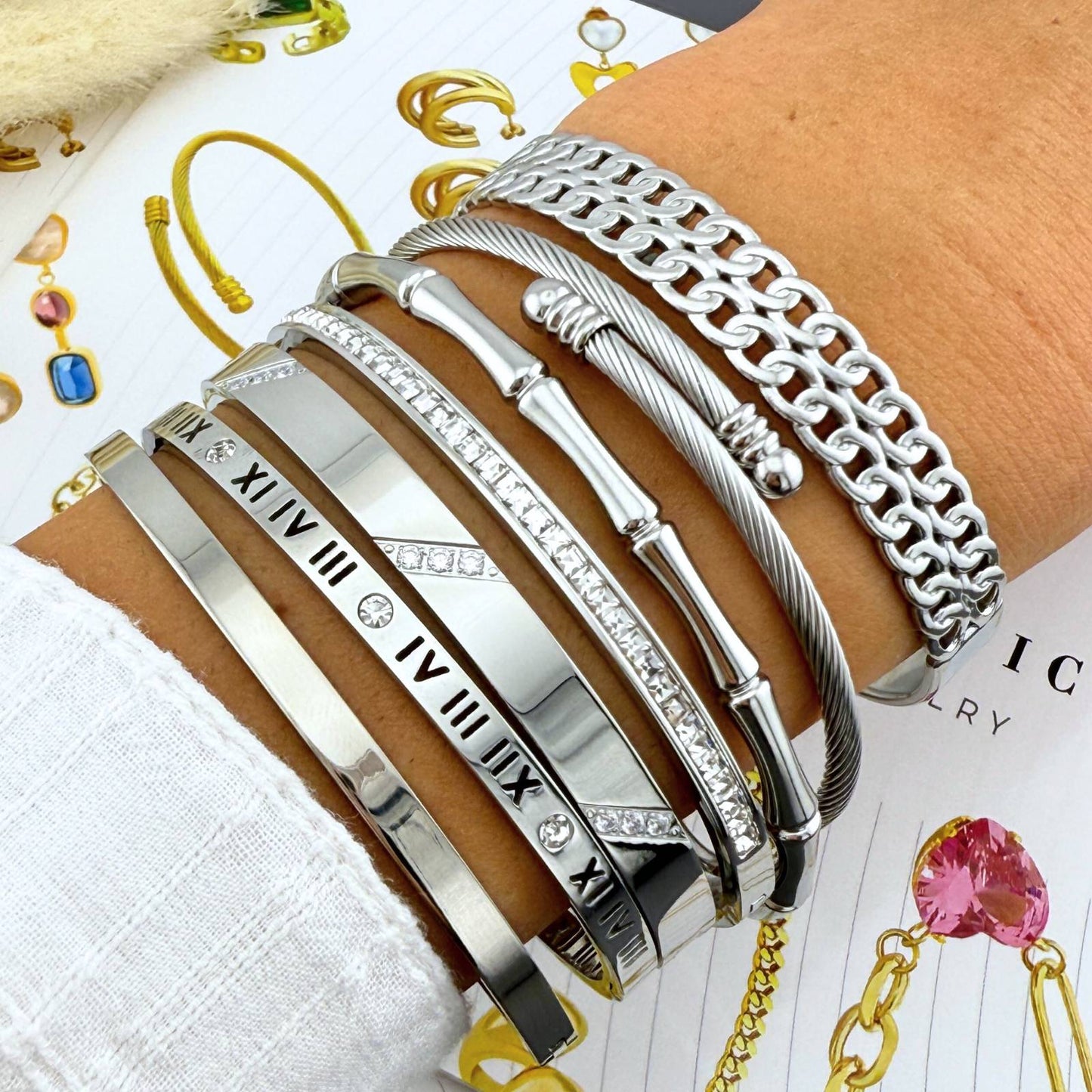 Bracelet, Stainless Steel
