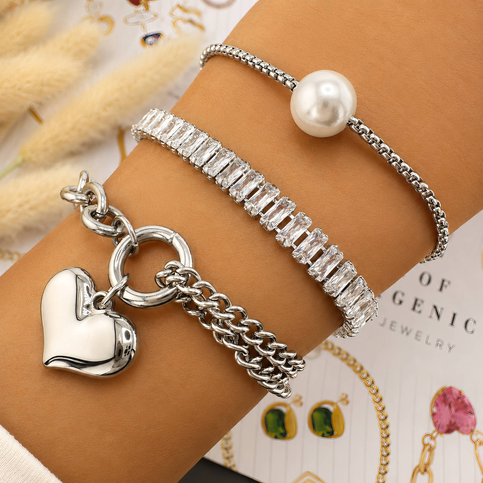 Bracelet, Stainless Steel