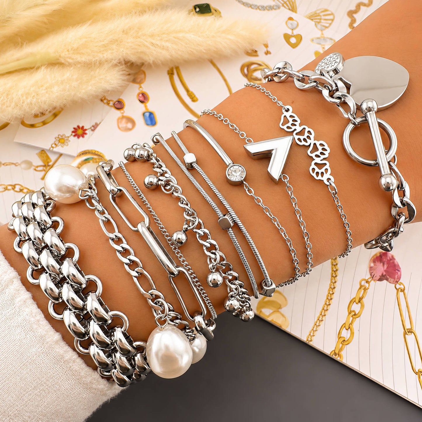 Bracelet, Stainless Steel