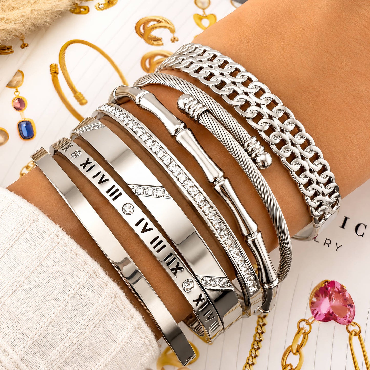 Bracelet, Stainless Steel