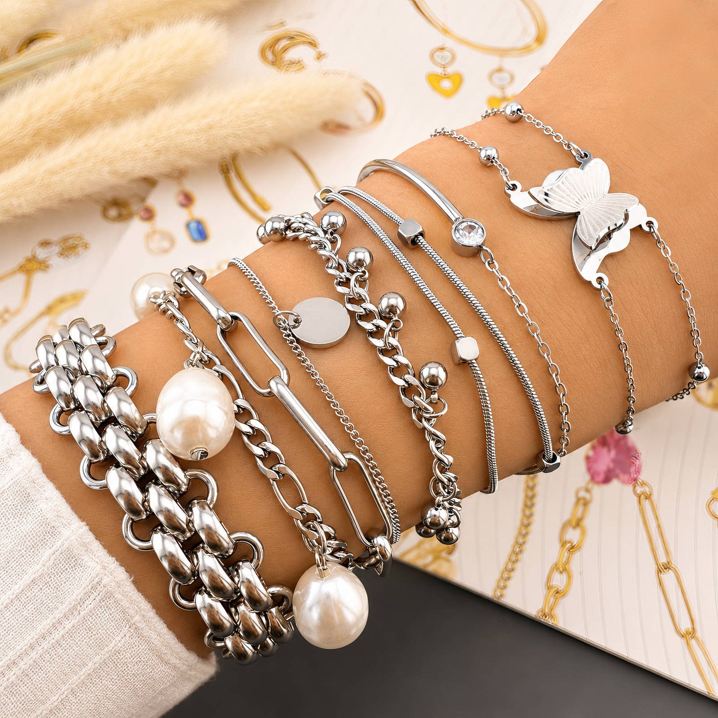 Bracelet, Stainless Steel