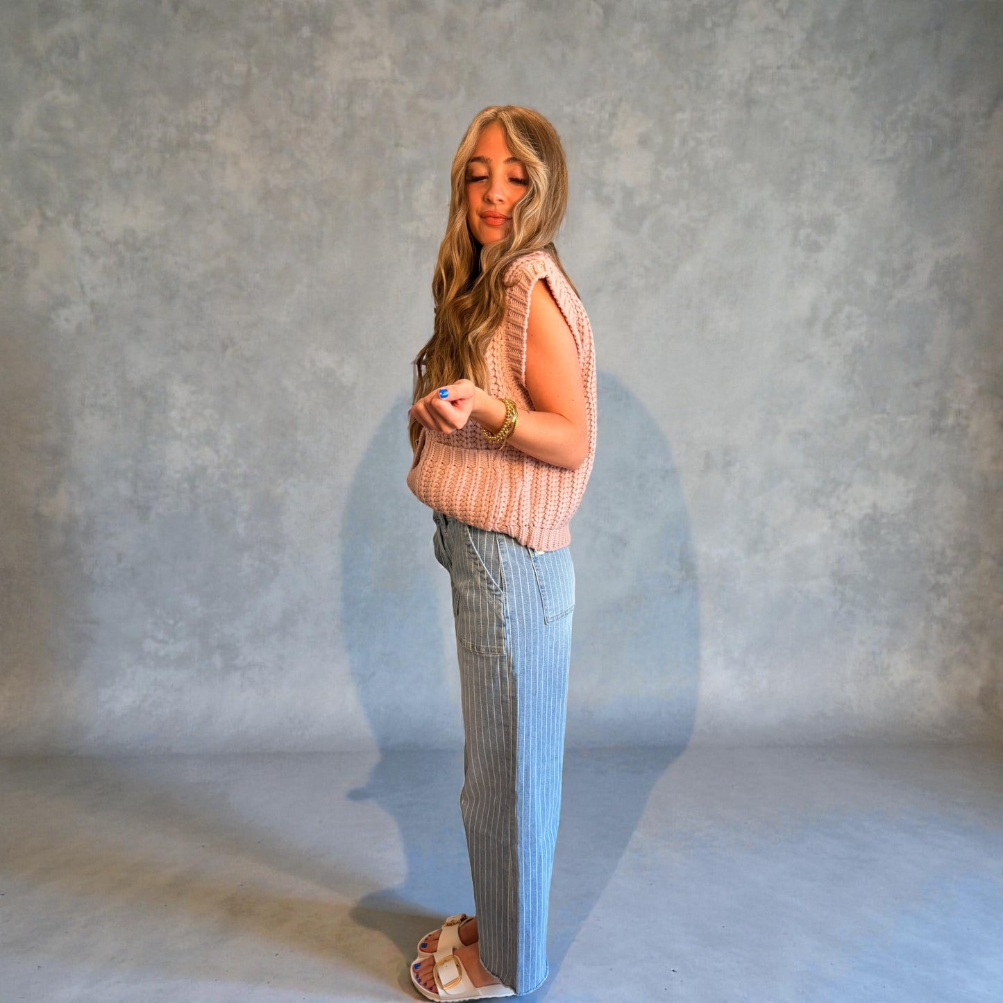 Chunky Knit Sweater Vest