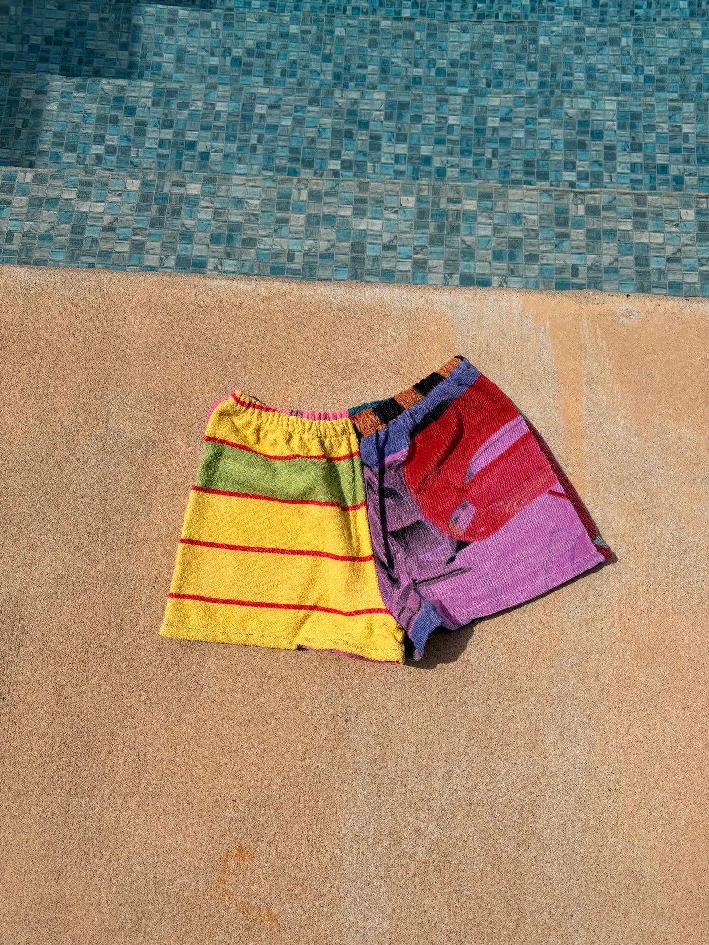 Over Dyed Towel Short Bundle
