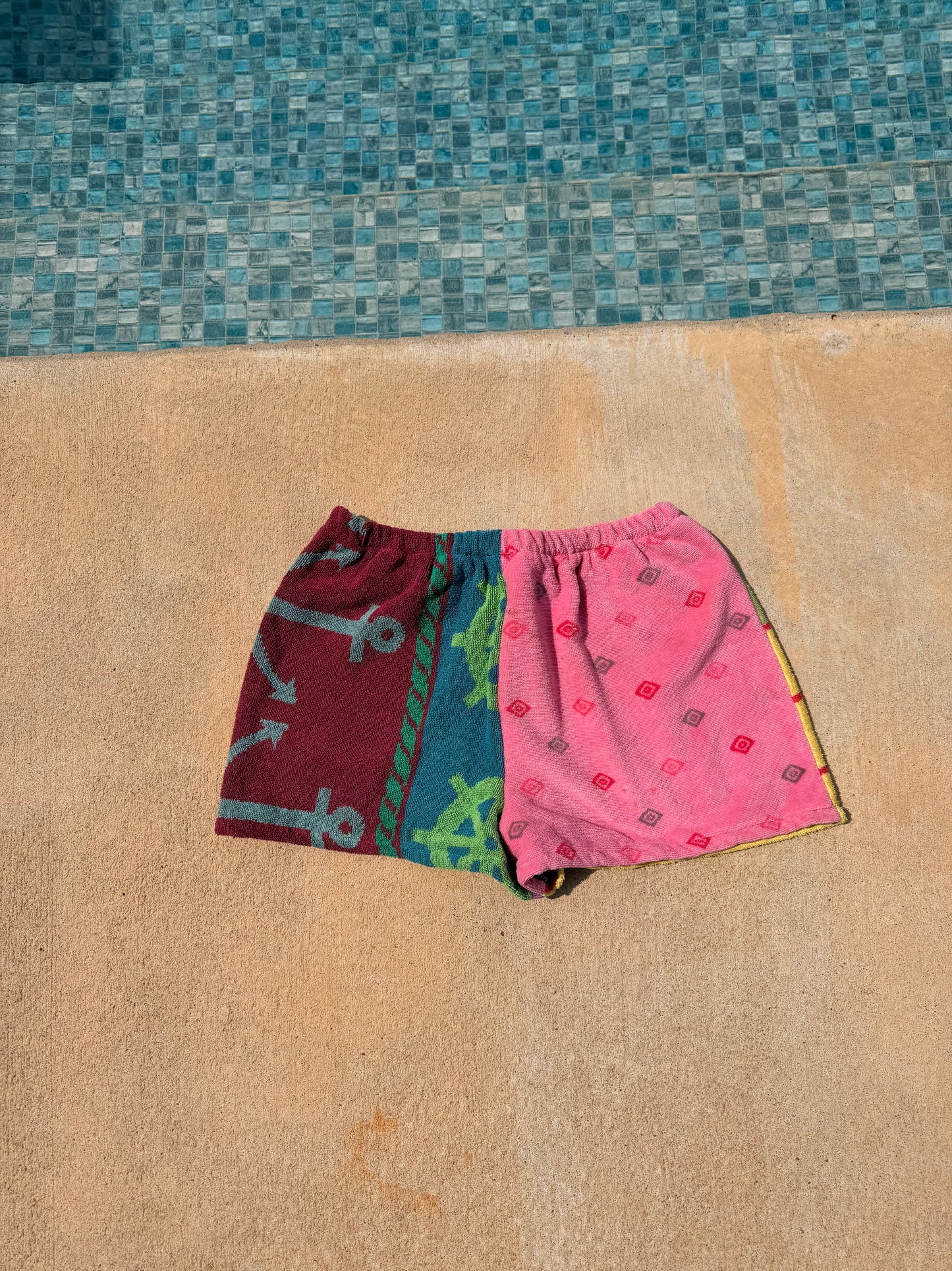 Over Dyed Towel Short Bundle