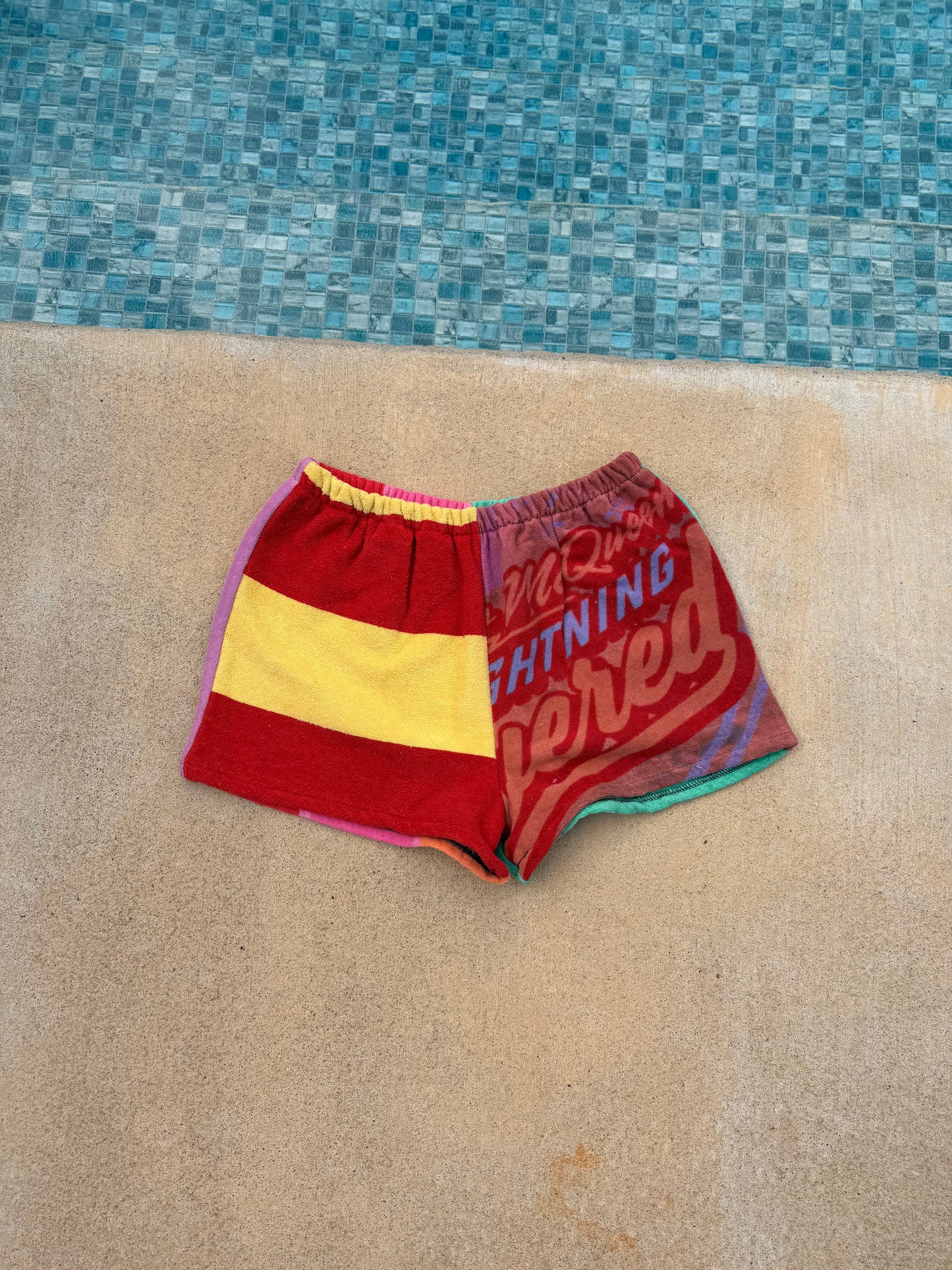 Over Dyed Towel Short Bundle