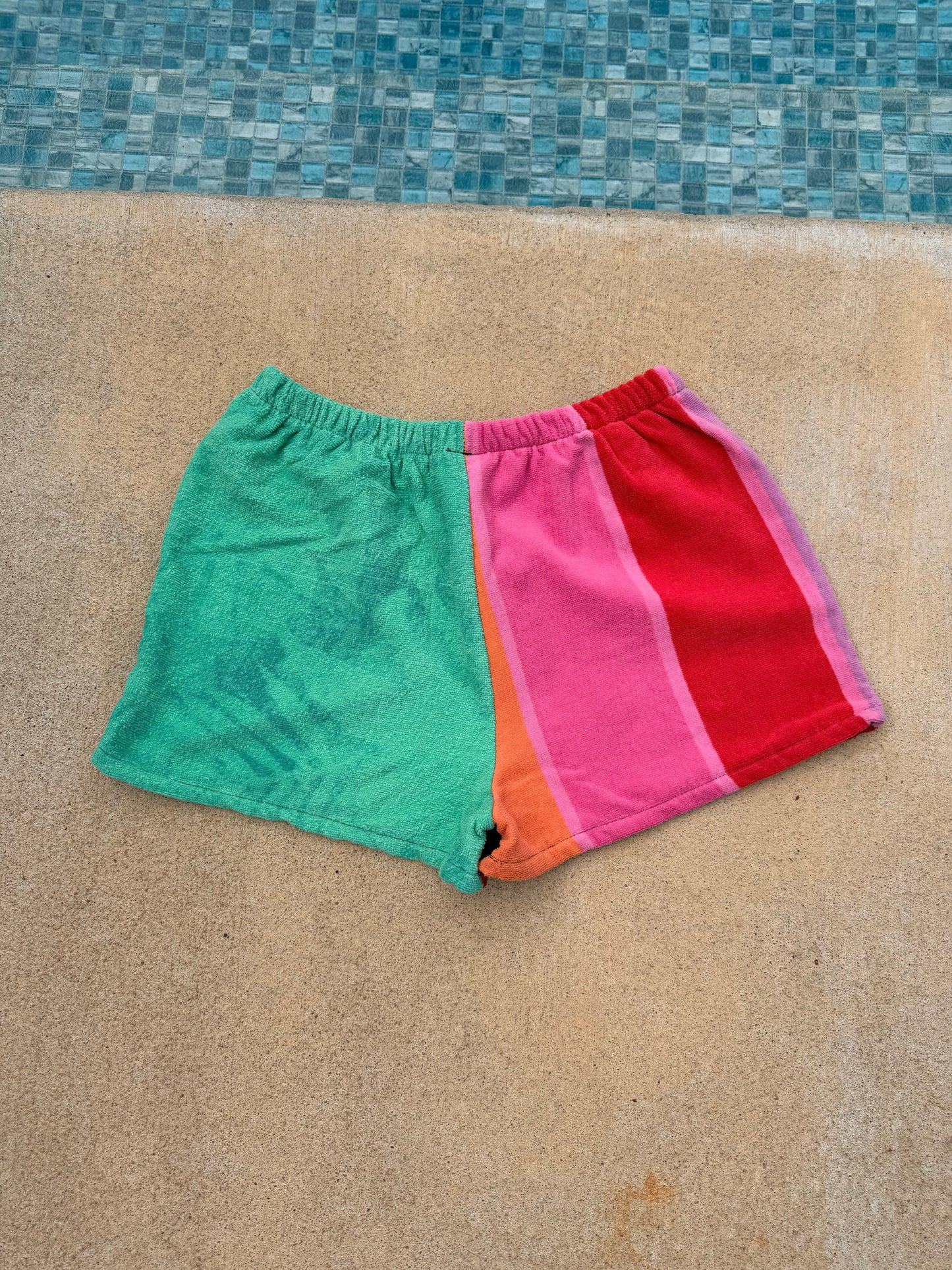 Over Dyed Towel Short Bundle