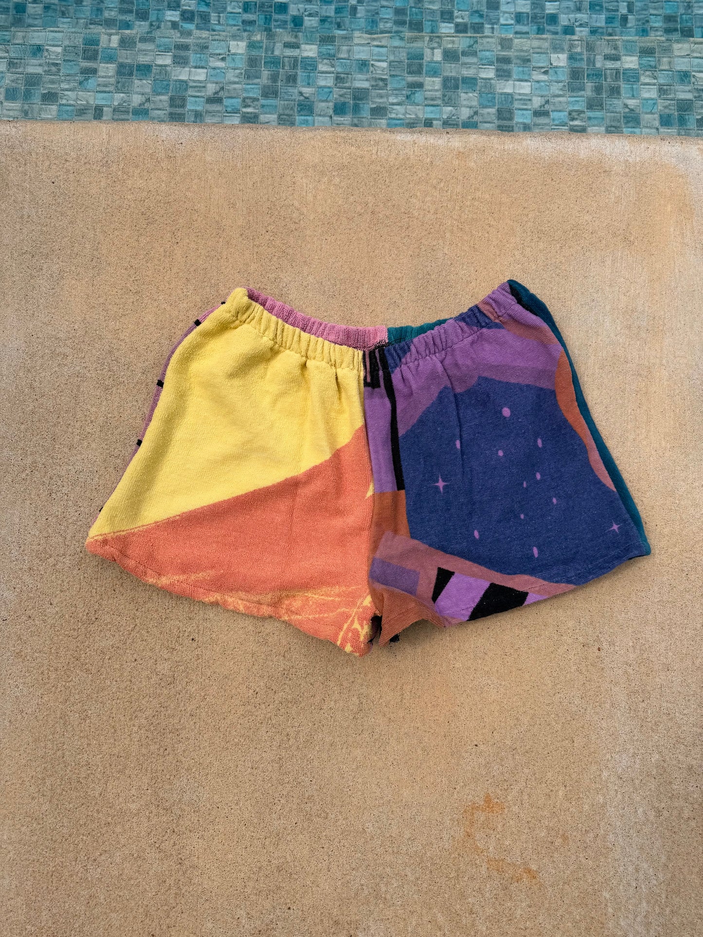 Over Dyed Towel Short Bundle