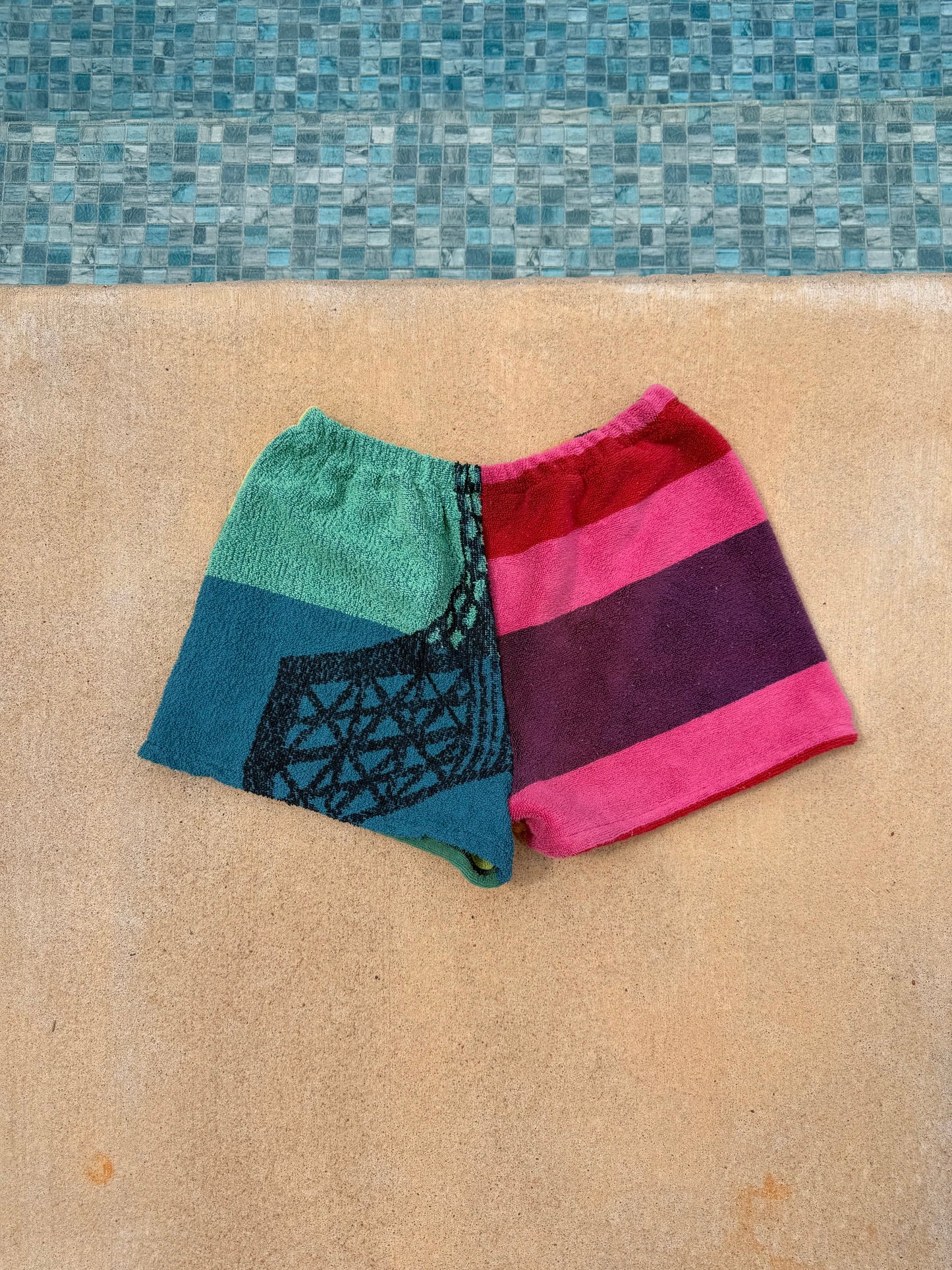 Over Dyed Towel Short Bundle