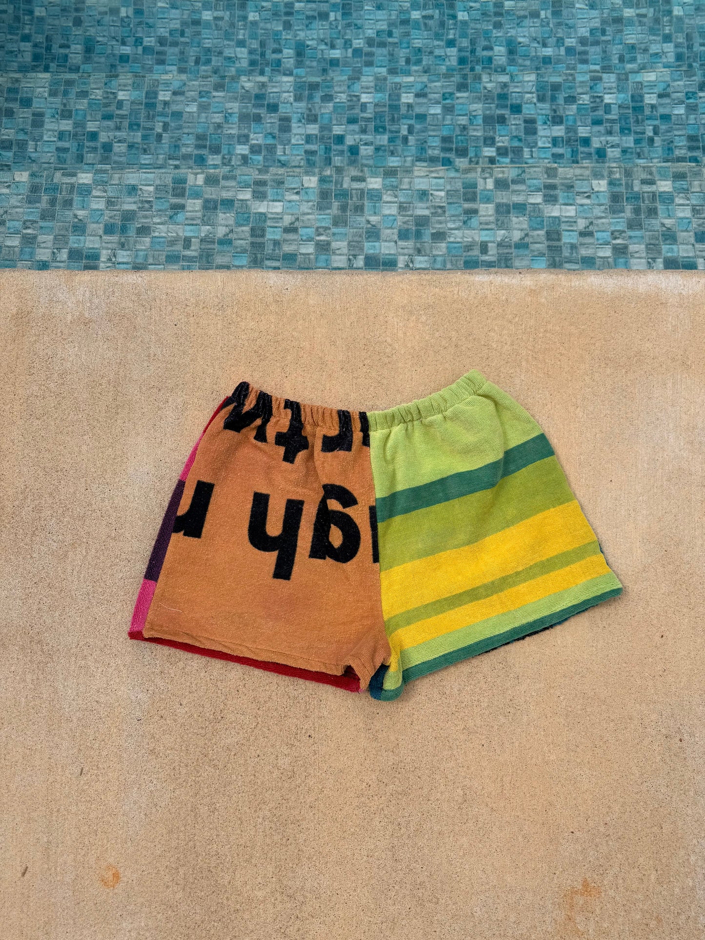 Over Dyed Towel Short Bundle