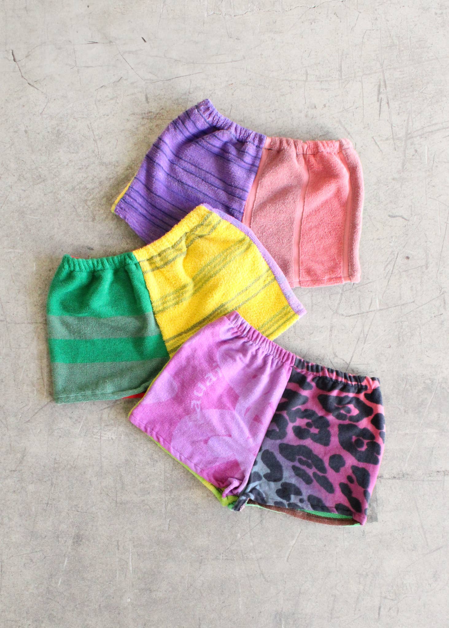 Over Dyed Towel Short Bundle