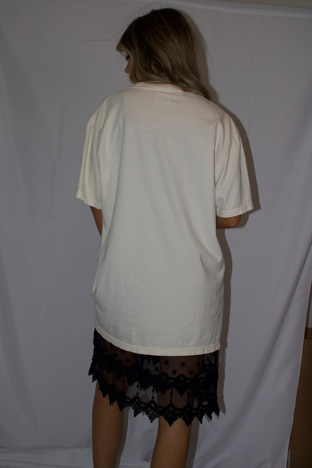 Freebird boho vintage trendy women’s tee - Ivory