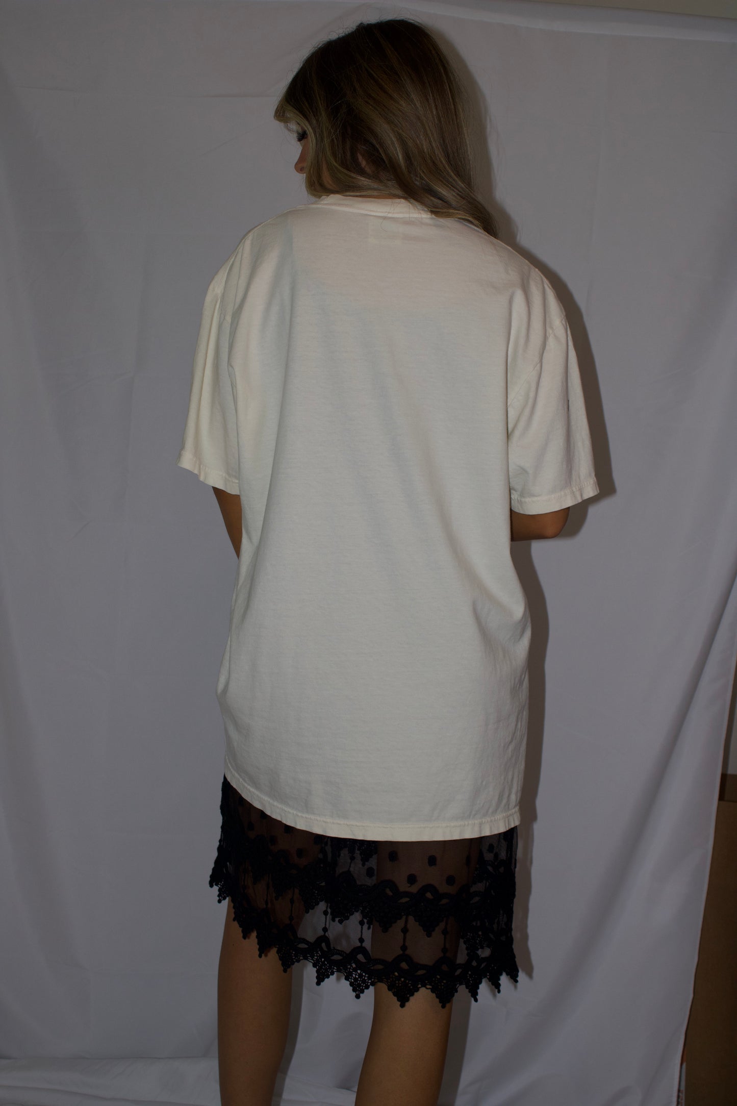Freebird boho vintage trendy women’s tee - Ivory