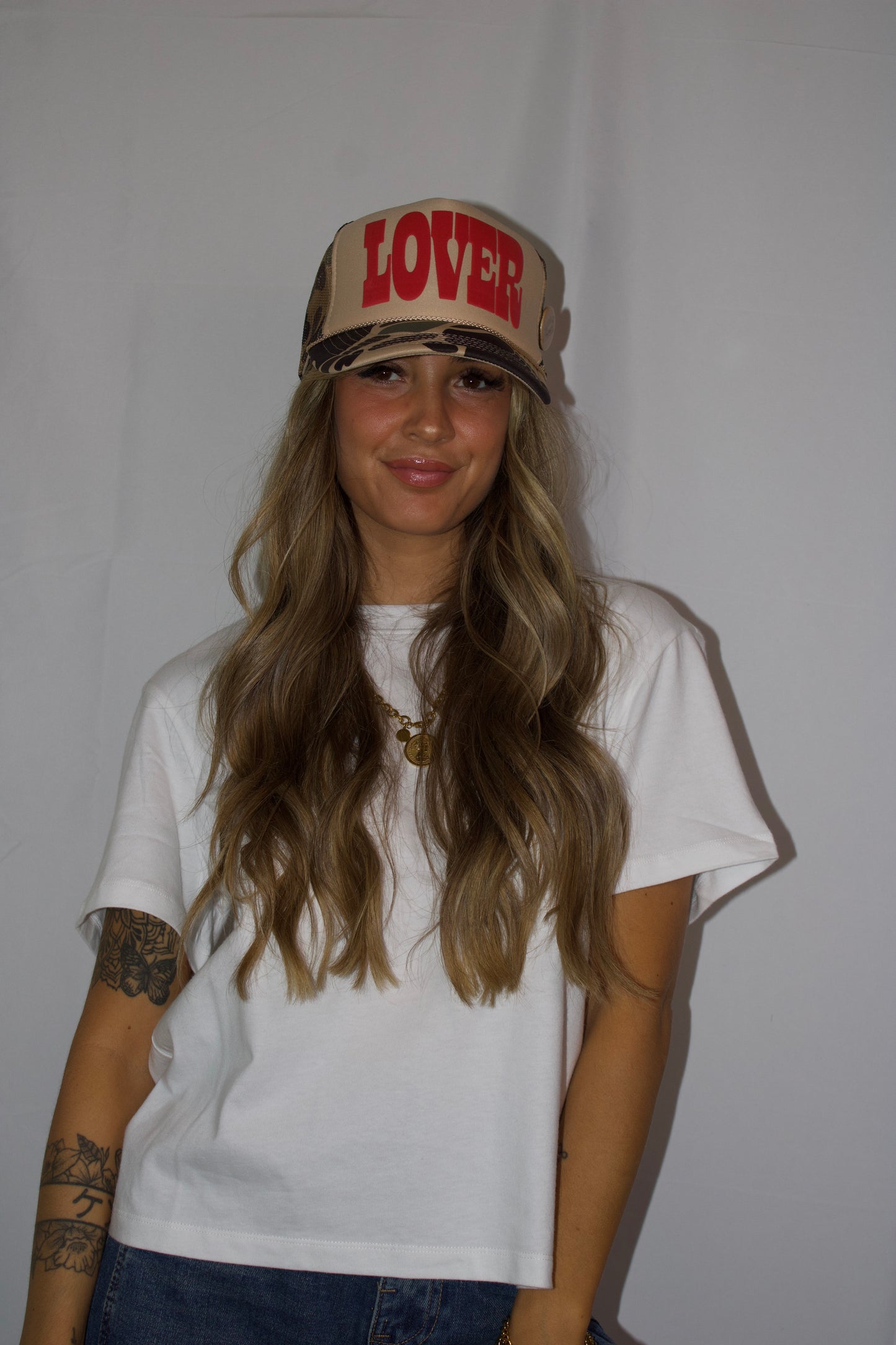 LOVER, Puff Western Trucker Hat